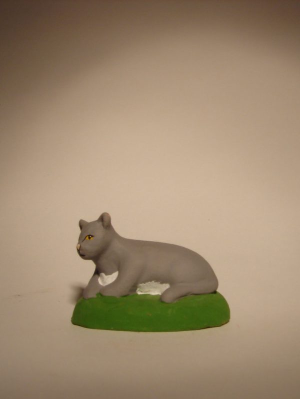 Chat pour santons de 9 cm