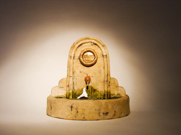 Fontaine pour santons de 9 cm