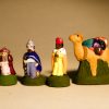 Trois Rois Mages et leur dromadaire Puce