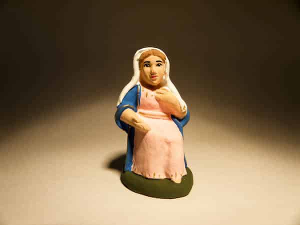 Santon de Marie en 7 cm