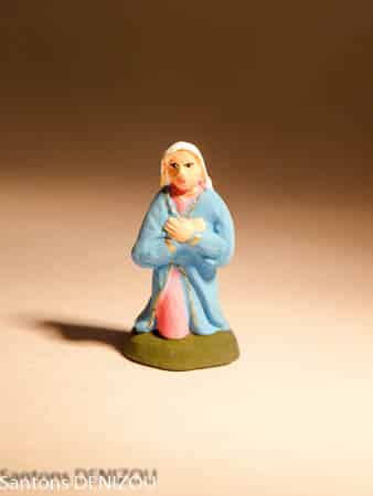Santon de Marie en 4 cm