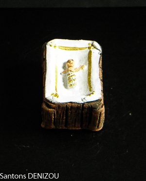 santon de jésus de 4cm