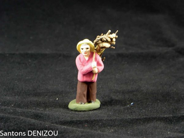 Homme au fagot de 4 cm