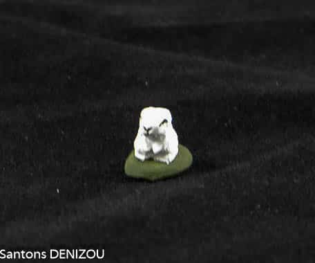 Lapin Blanc 4 cm