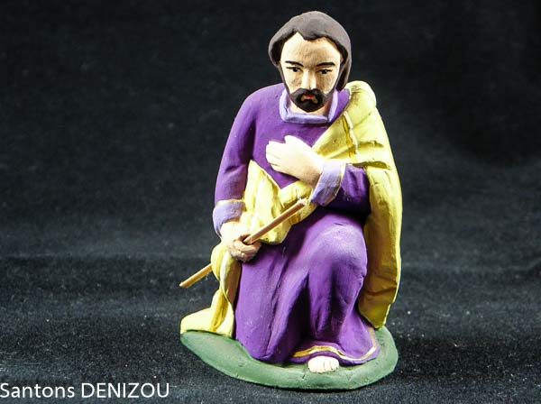 santon de Joseph en 9 cm