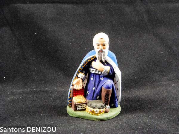 santon de roi mage en 9 cm