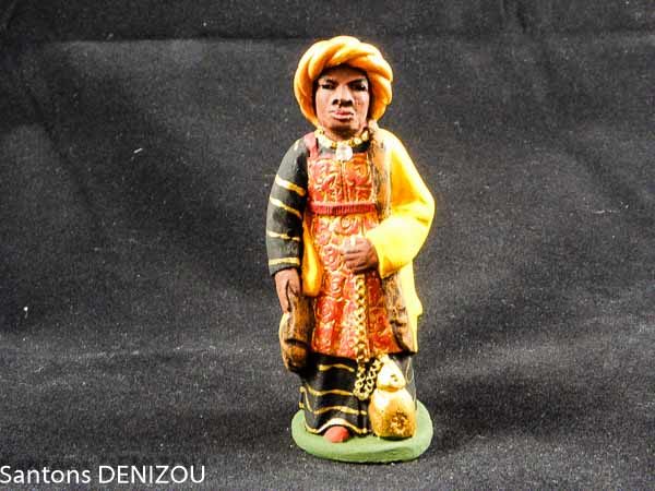 santon de roi mage en 9 cm