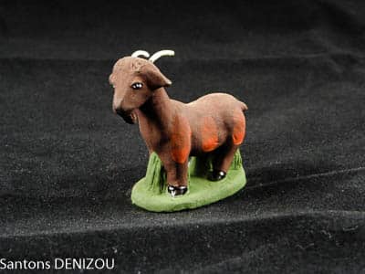Chèvre Marron 7 cm