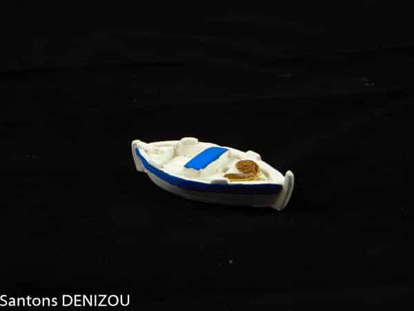 Pointu Bleu pour puces en plâtre