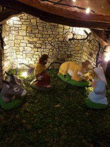 Crèche d'un client Santons Denizou