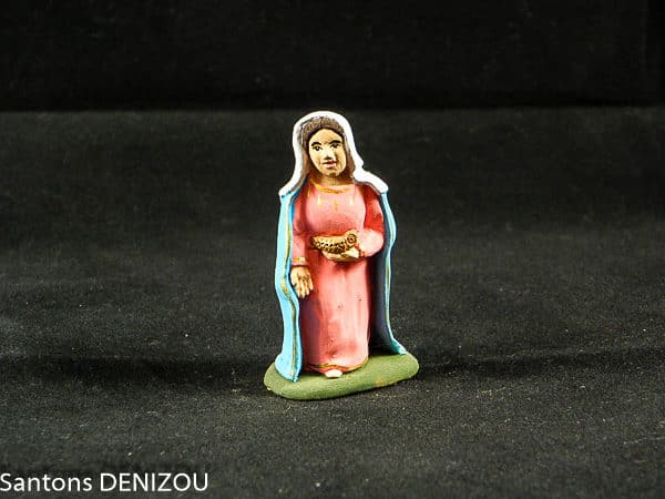 Marie creche Blanche 7cm