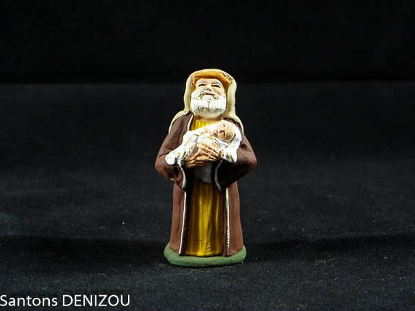 Siméon portant Jésus en 7cm