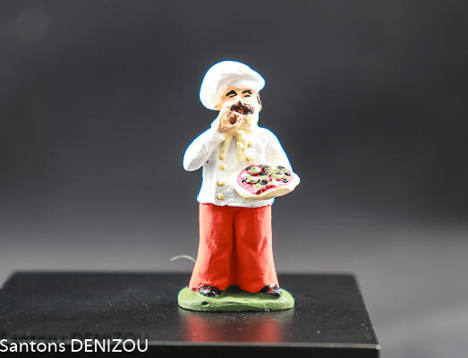 santon de pizzaïolo en 4cm