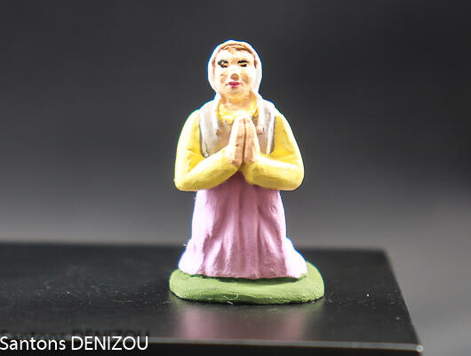 santon de prieuse de 4cm