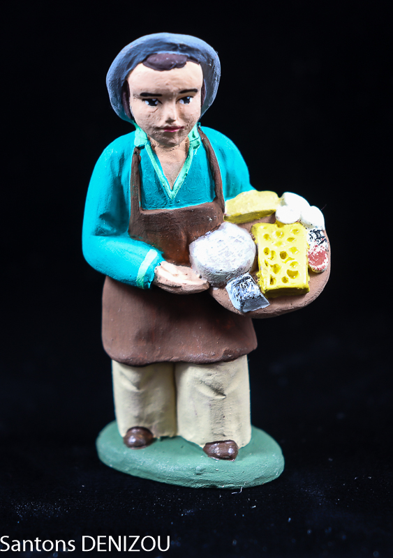 Santon de fromager en 7cm