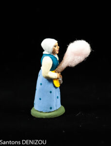 vendeuse de barbe à papa de 4cm