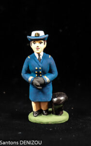 santon de 7cm de marin femme