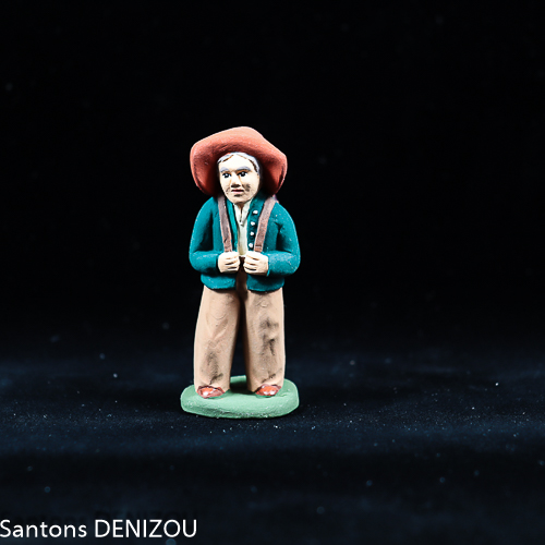 Santon de 7cm de vendangeur