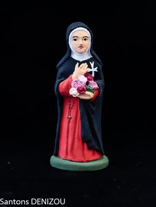 Santon de Sainte Fleur en 7 cm pour crèche de Noël