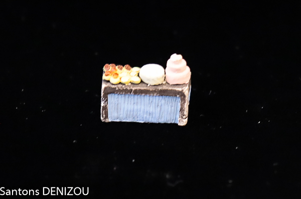 Étal de pâtisserie pour boulanger puce de 2 cm