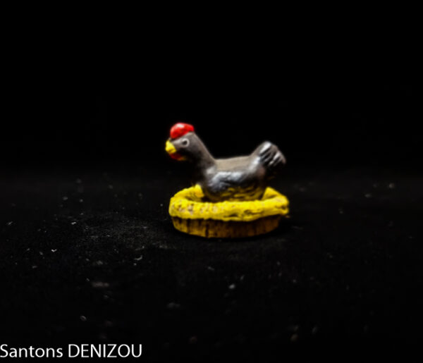 Poule au nid Noire