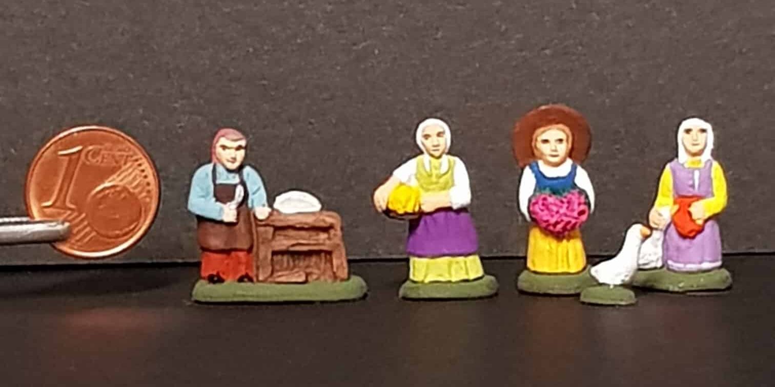 Santons puces de 2cm