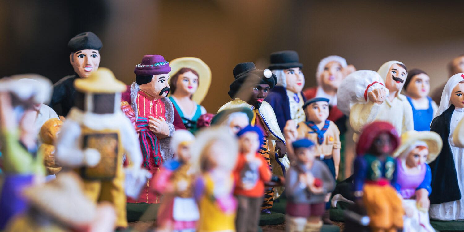 Santons de Noël artisan provence
