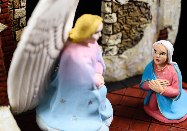 Santons de l'Annonciation en 7cm