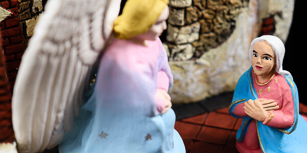 Santons de l'Annonciation en 7cm