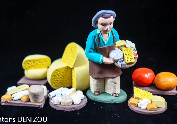 Santon de fromager en 7cm