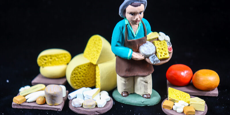 Santon de fromager en 7cm