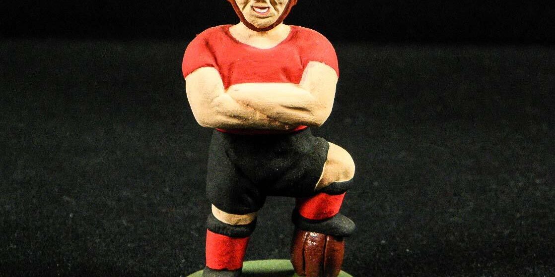 Santon de rugbyman de 7cm